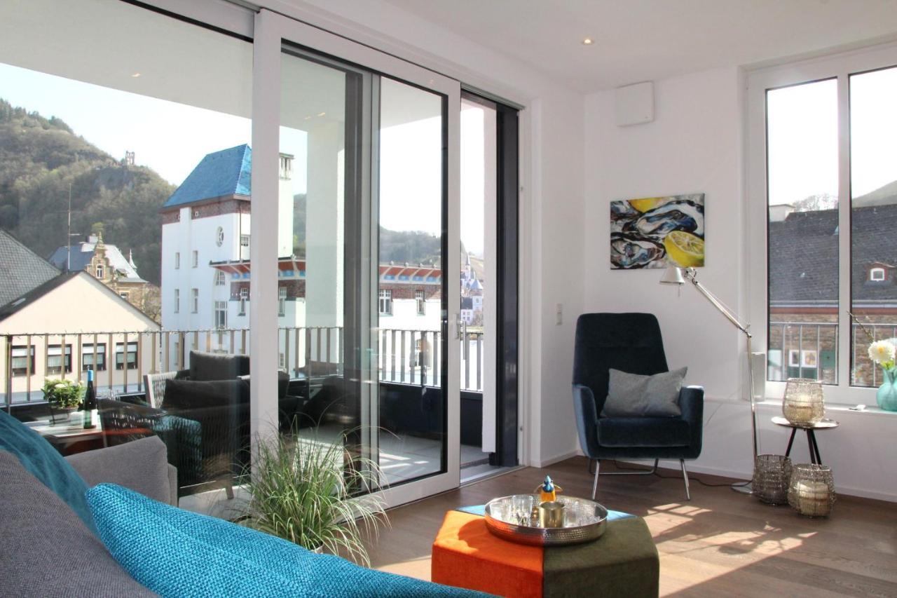 Mosel-Loggia - Luxusapartment -Terrass - Klimaanlage Traben-Trarbach Exterior photo