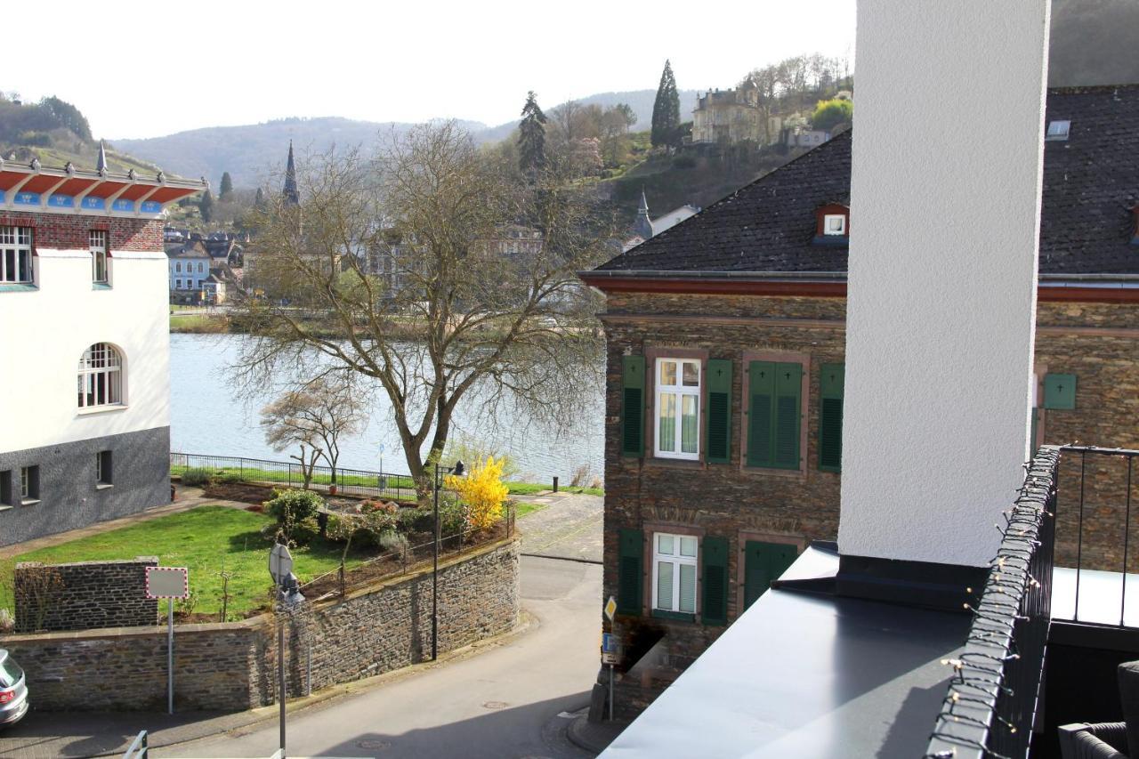 Mosel-Loggia - Luxusapartment -Terrass - Klimaanlage Traben-Trarbach Exterior photo